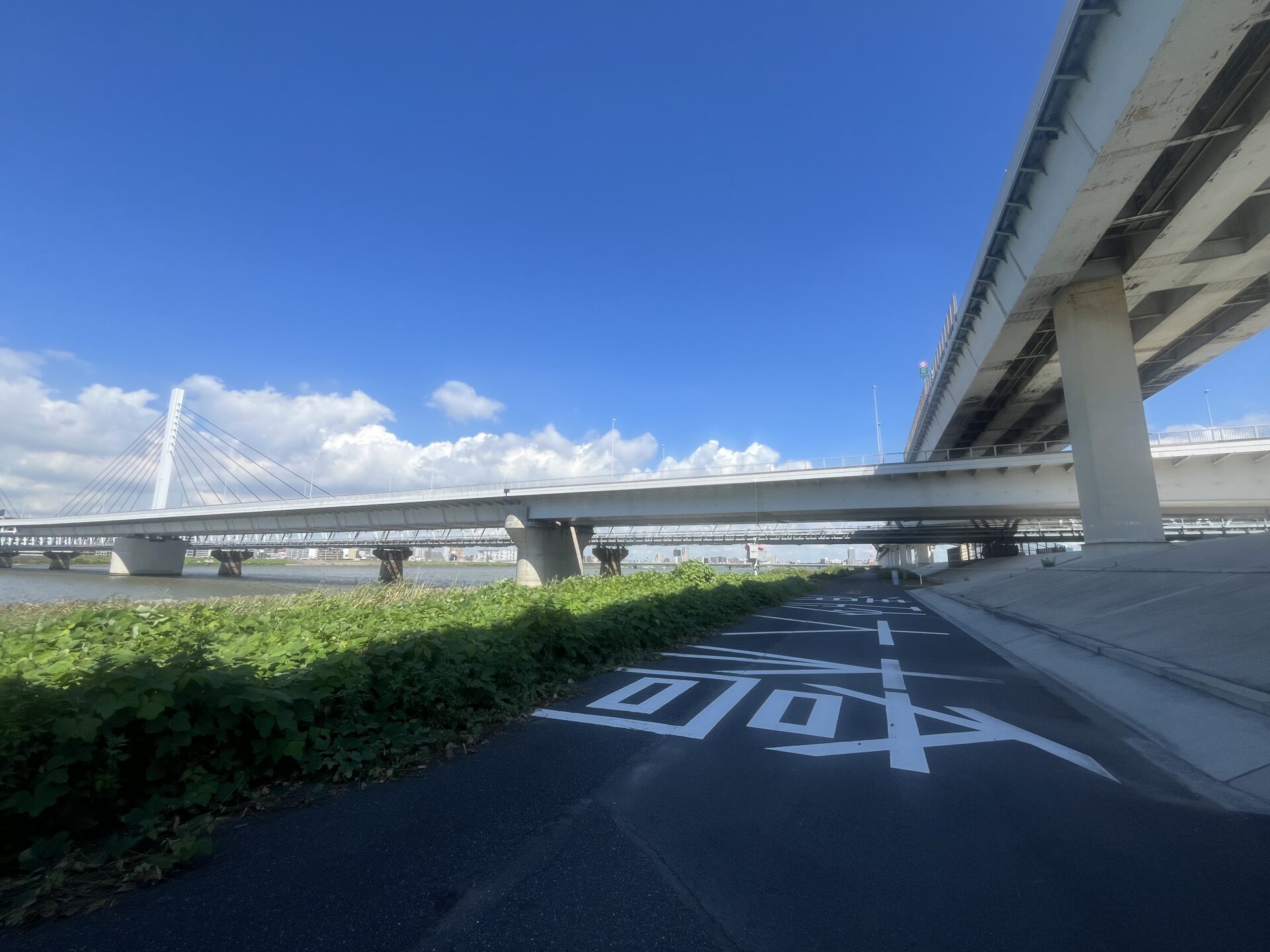 清砂大橋と東西線