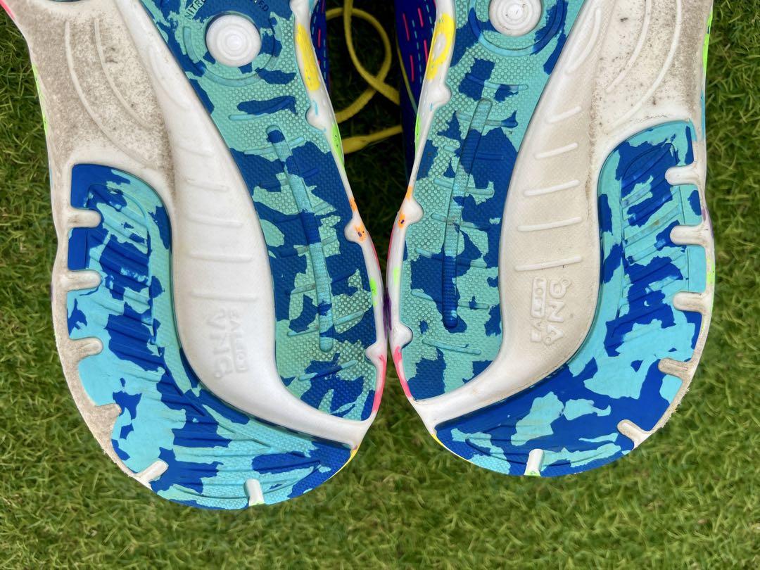 1000キロ走ったグリセリン20のアウトソールのかかと