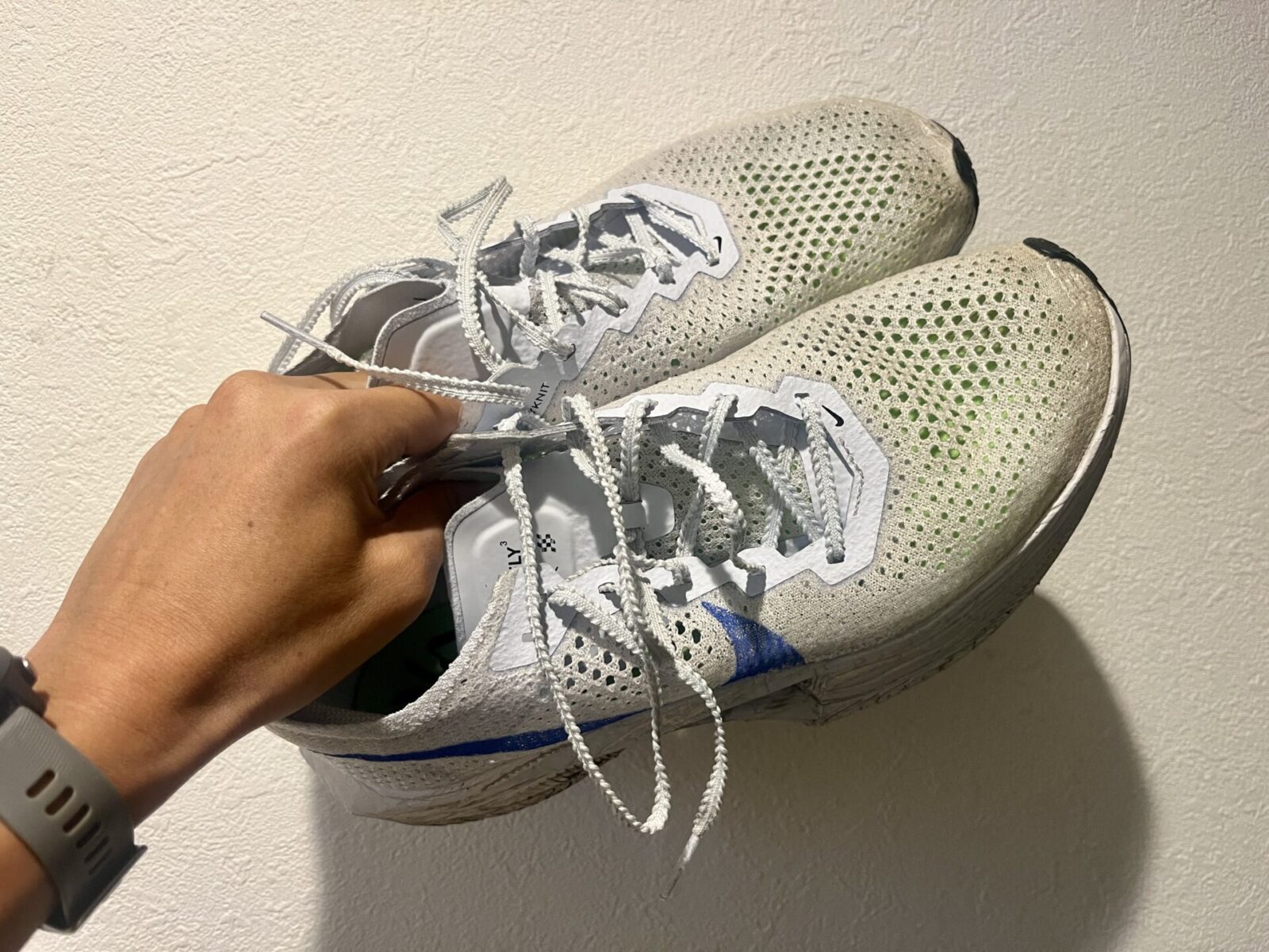 400キロ走ったヴェイパーフライ3のアッパー