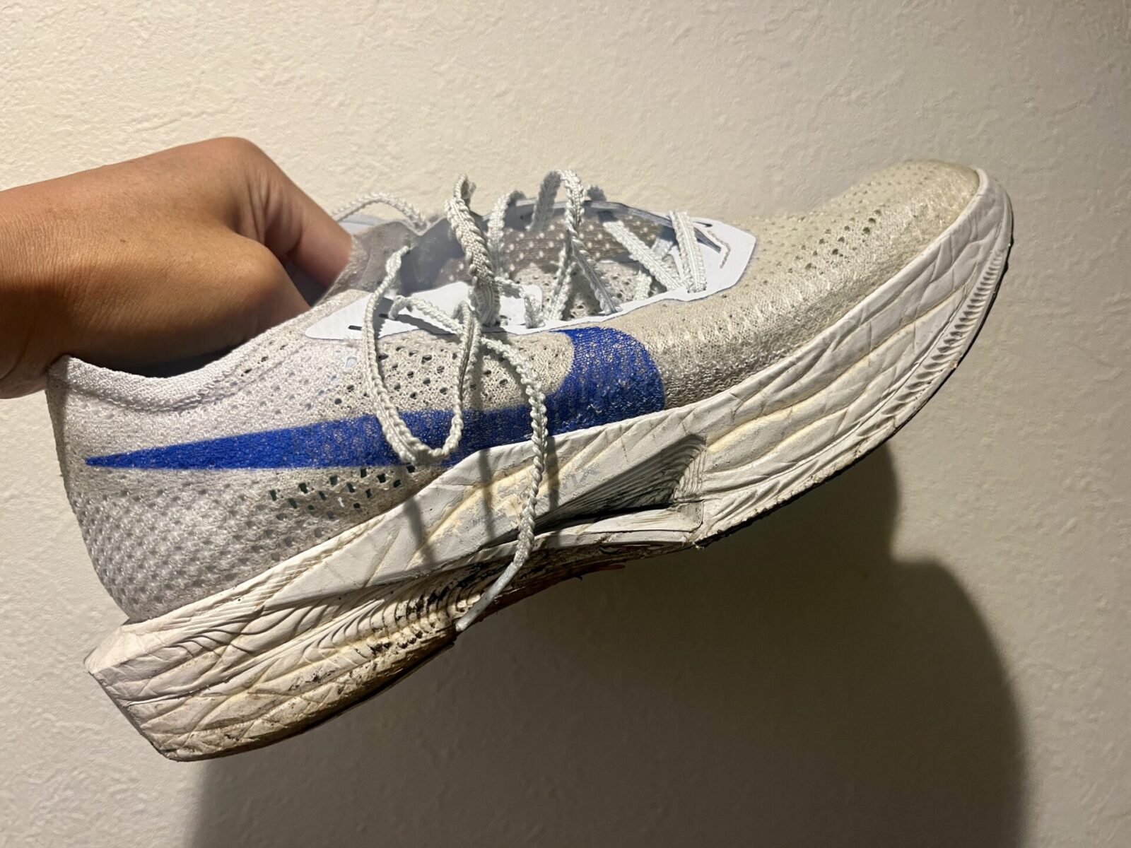 400キロ走ったヴェイパーフライ3のミッドソール