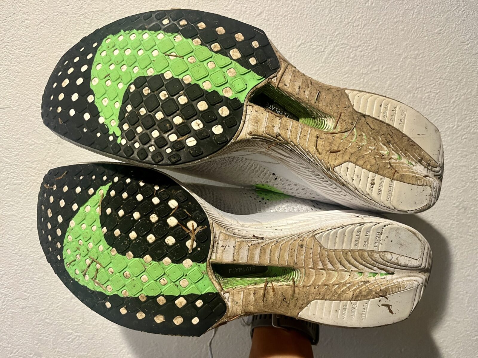 400キロ走ったヴェイパーフライ3のアウトソール