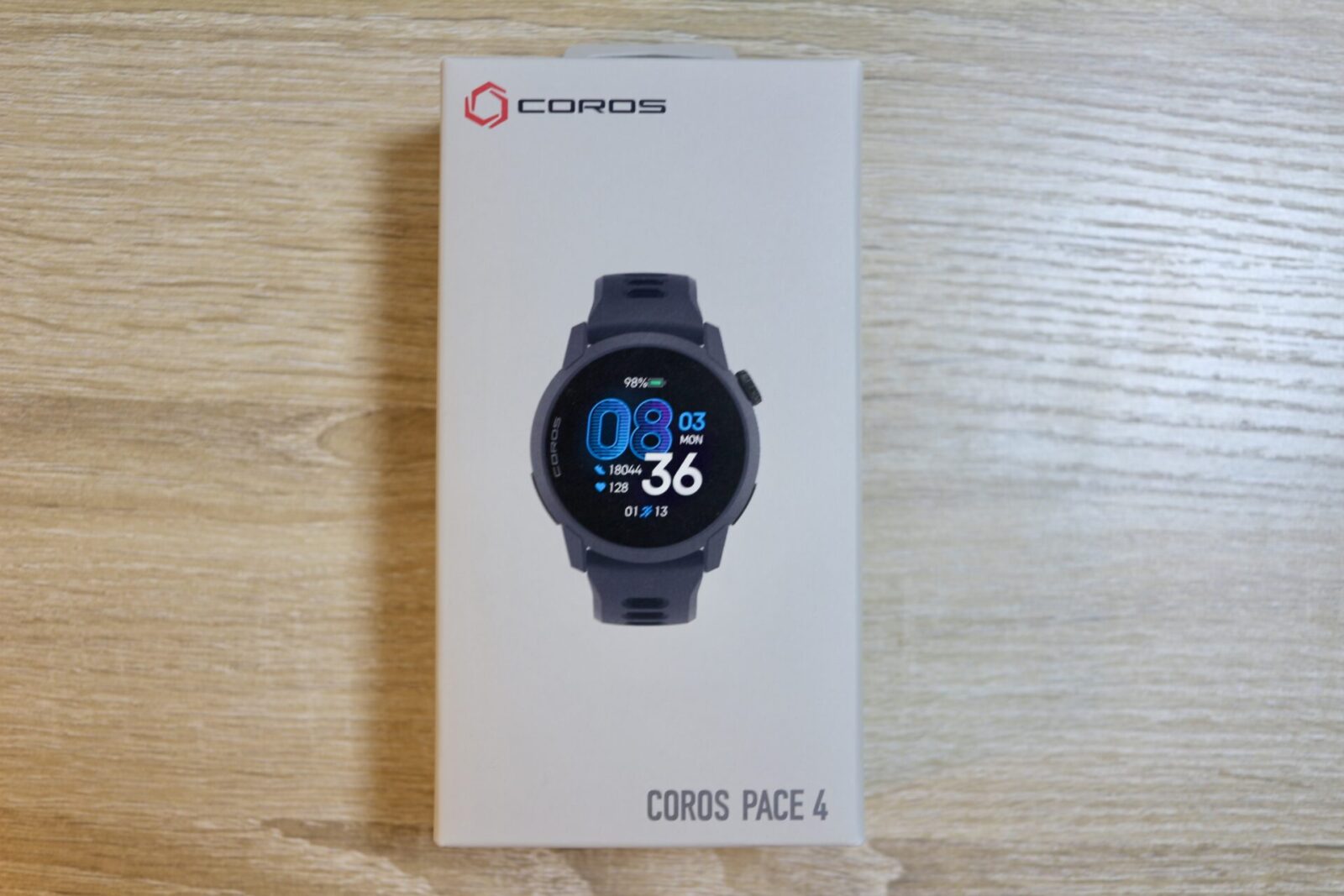 COROS PACE4の箱