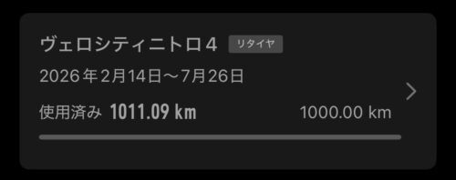 1000キロ走ったヴェロシティニトロ4